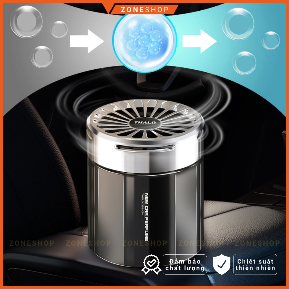 Sáp thơm ô tô, phòng ngủ, bàn làm việc cao cấp ZONECAR - THALO nhập khẩu Châu Âu, lọc khí, trang trí xe hơi [ZONESHOP]