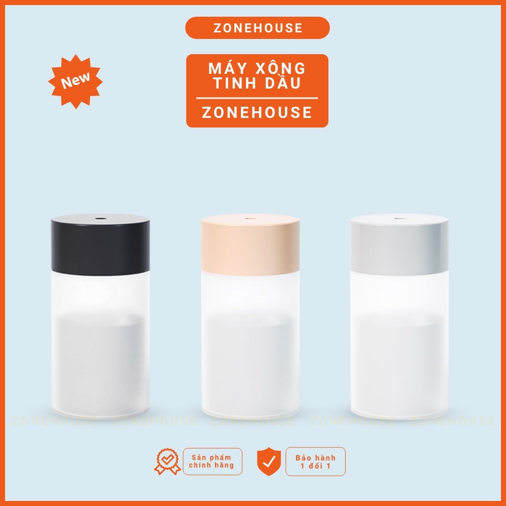 [GIÁSỈ] Máy xông tinh dầu tạo ẩm ZONEHOUSE, máy phun sương xông tinh dầu giá rẻ, máy khuếch tán tinh dầu [ZONESHOP]
