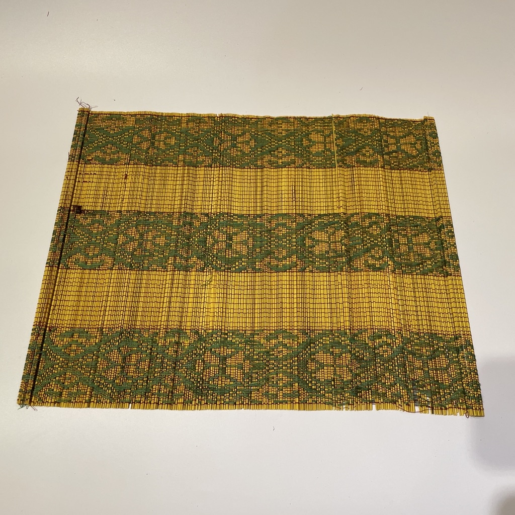 Tấm lót bàn ăn mành thổ cẩm cao cấp 30x40cm, miếng lót bàn ăn đẹp cho nhà hàng, gia đình, quán ăn