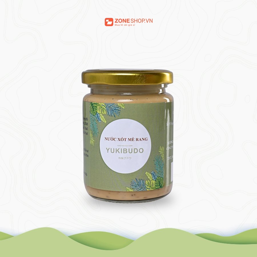 [CHÍNH HÃNG] COMBO 1 hộp rong nho YUKIBUDO và 1 lọ xốt mè rang 300ml YUKIBUDO, Rong nho tách nước YUKIBUDO - ZONESHOP.VN