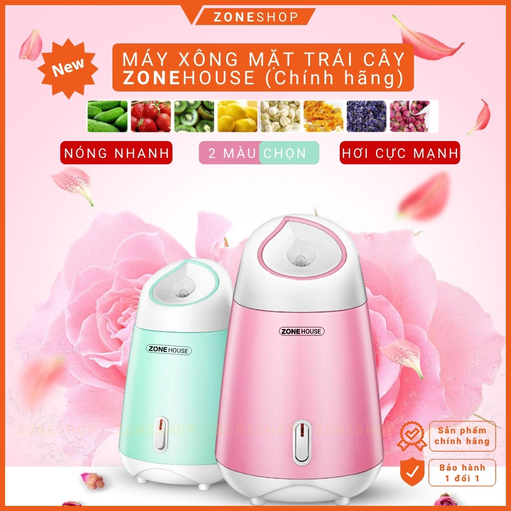 Máy xông mặt trái cây ZONEHOUSE, máy xông hơi mặt hoa quả, dưa leo, vòi phun mạnh, làm nóng nhanh [ZONESHOP]