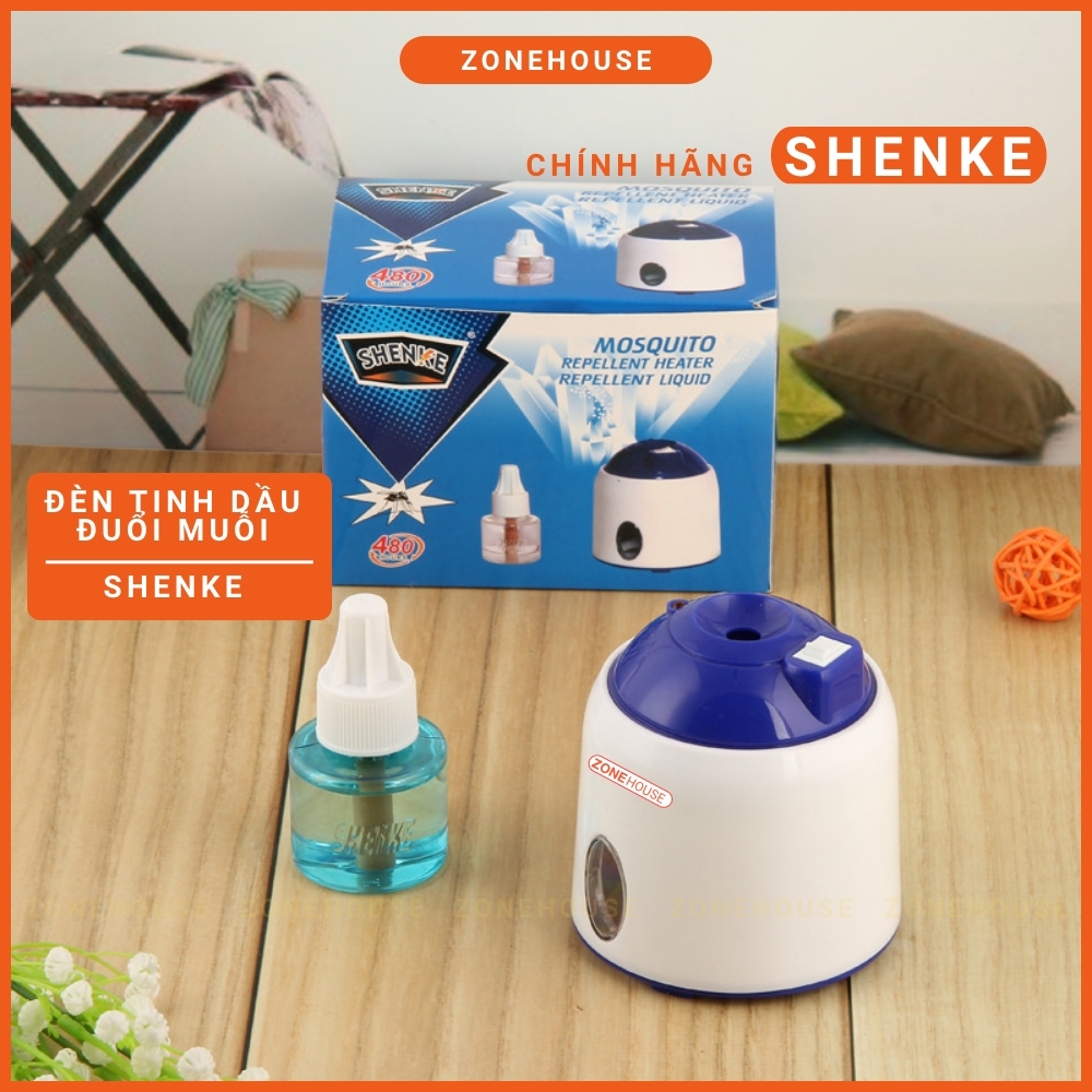 Máy xông Tinh dầu đuổi muỗi Shenke - ZoneHouse, đèn xông tinh dầu đuổi muỗi, dụng cụ đuổi muỗi an toàn, hiệu quả