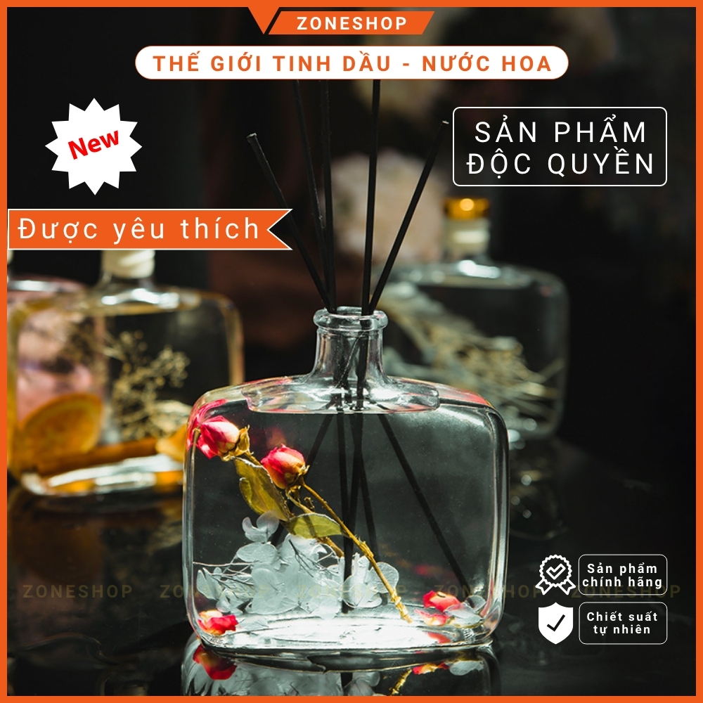 Nước hoa thơm phòng, lọ hoa tinh dầu khuếch tán WACHNN-ZONESHOP, nước hoa tinh dầu thơm phòng cao cấp
