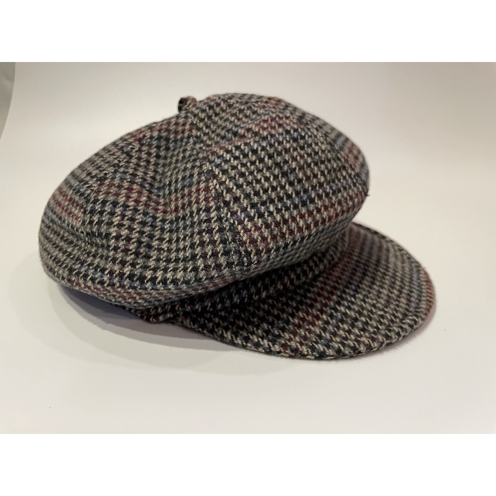 Mũ Nồi Họa Tiết Sọc Caro Phong Cách Retro Anh Quốc Cho Nữ