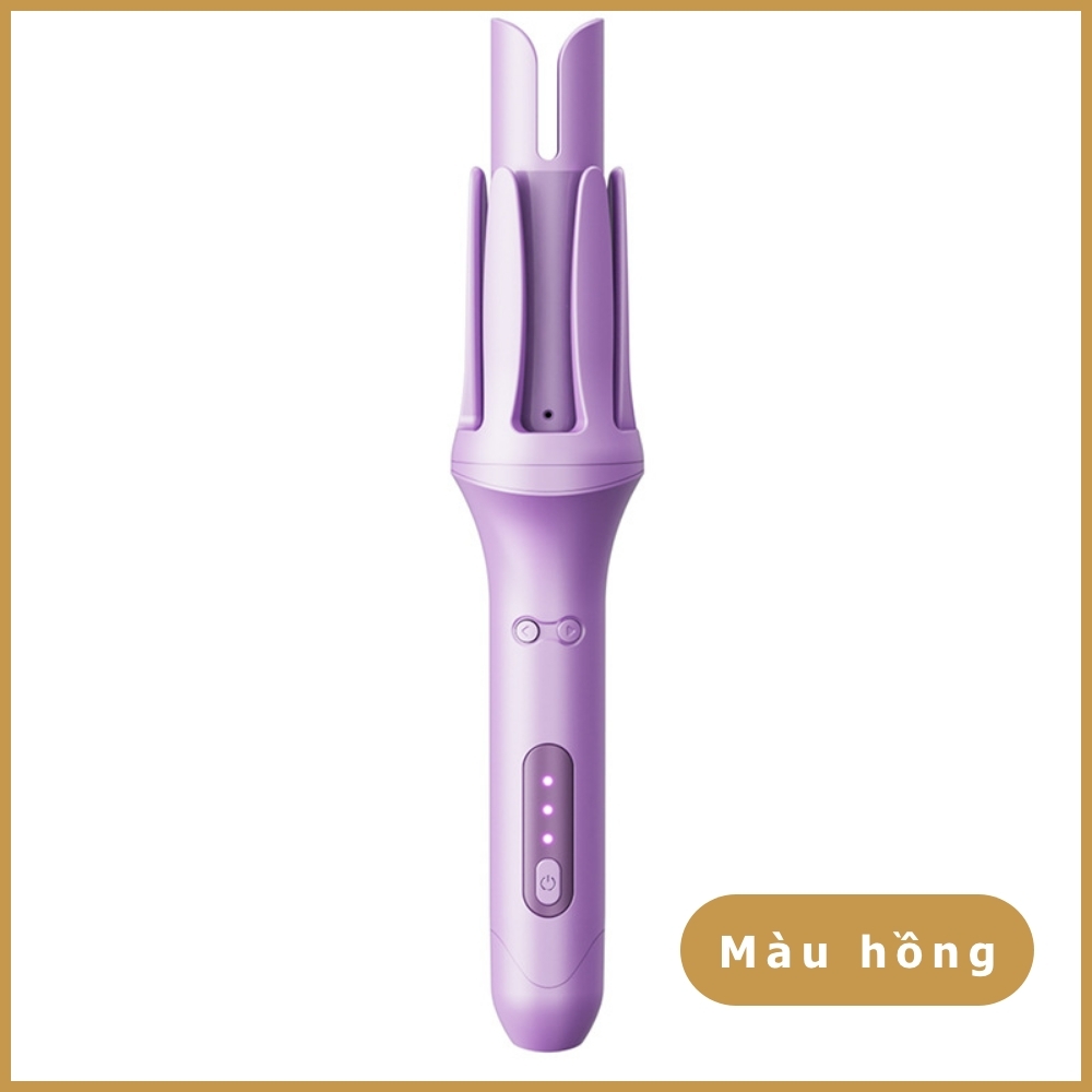 Máy uốn tóc xoăn tự động CHISO trục uốn 32mm công nghệ xoay 1 chạm, ion âm không làm hư tóc, phiên bản mới nhất