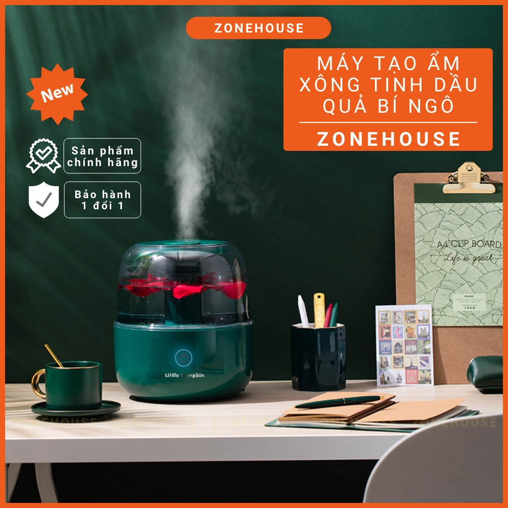 Máy tạo độ ẩm khuếch tán tinh dầu Trái bí Deerma ZONEHOUSE, sản phẩm cao cấp - Máy tạo độ ẩm, máy phun sương