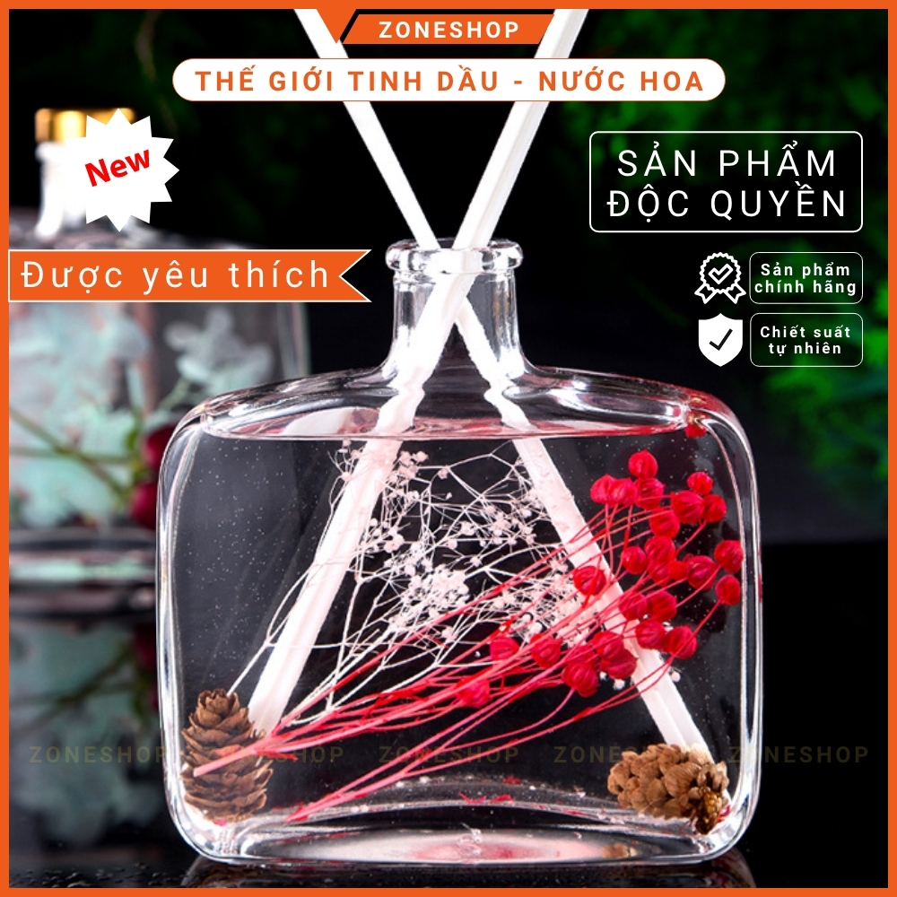 Nước hoa thơm phòng, lọ hoa tinh dầu khuếch tán WACHNN-ZONESHOP, nước hoa tinh dầu thơm phòng cao cấp
