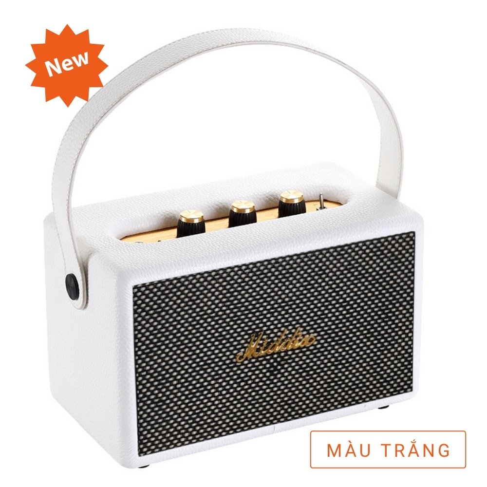 Loa Bluetooth MIDDIA Âm Thanh Sống Động Thiết Kế Bọc Da Kiểu Dáng Phong Cách ZONESHOP