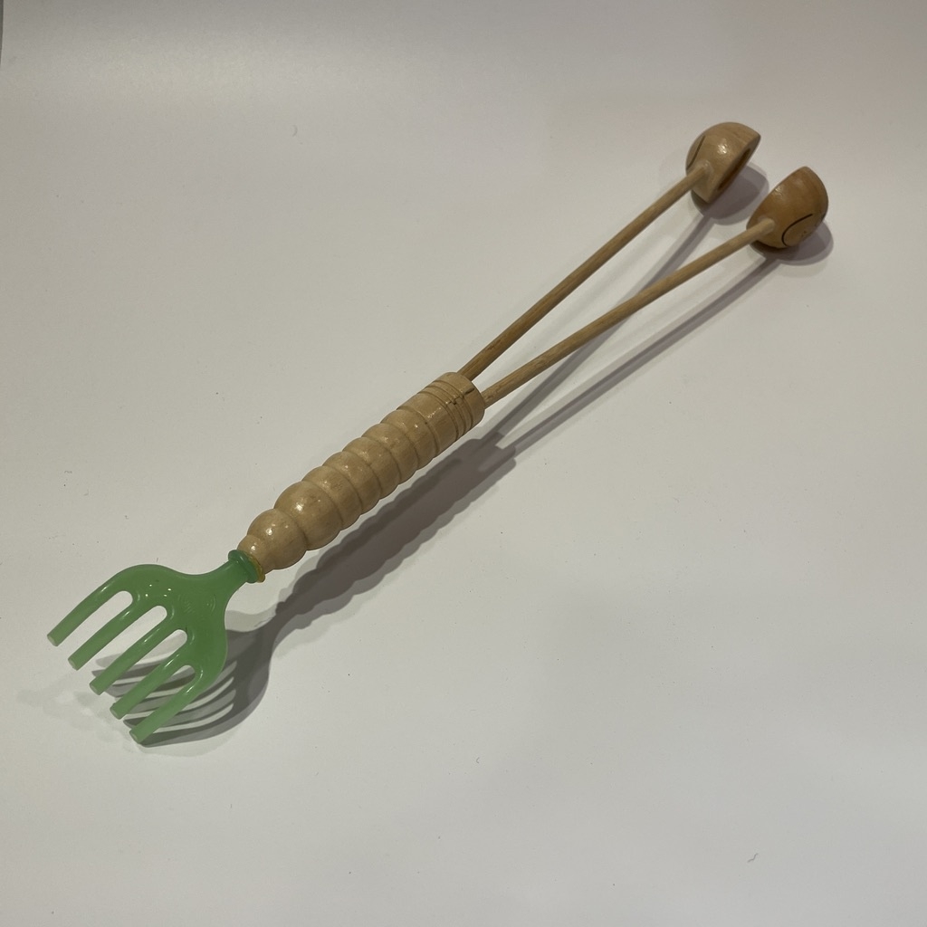 Cây đấm lưng, dụng cụ massage lưng, cây gậy đấm gãi lưng gỗ đôi giúp thư giãn giảm mệt mỏi, hàng thủ công mỹ nghệ