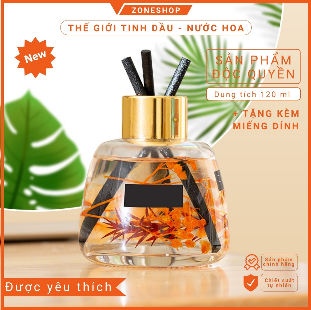 Nước hoa ô tô, nước hoa thơm phòng ZONESHOP, tinh dầu thơm 8 mùi độc quyền, mùi thơm đẳng cấp, hoàn toàn tự nhiên