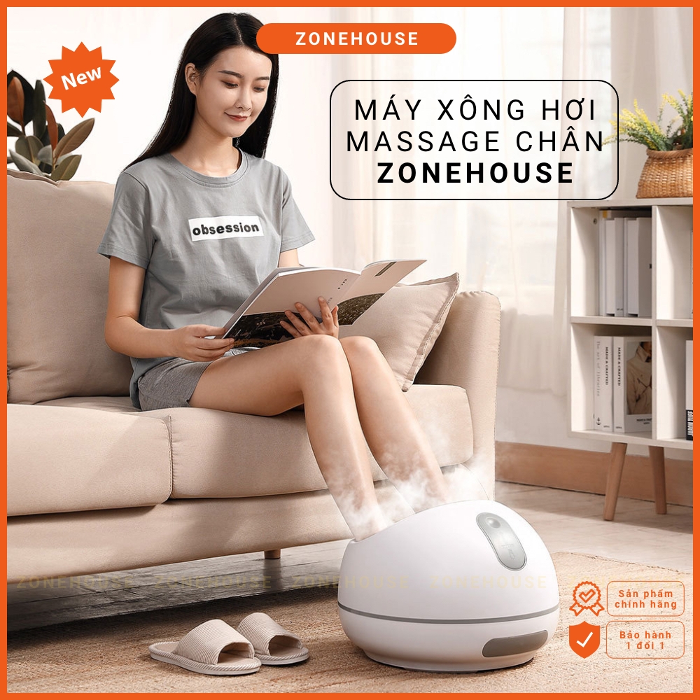 Máy ngâm chân massage xông nhiệt bấm huyệt Xiaomi LIYI 99 - ZONEHOUSE - Bồn ngâm chân Massage nhiệt sưởi ấm [CHÍNH HÃNG]