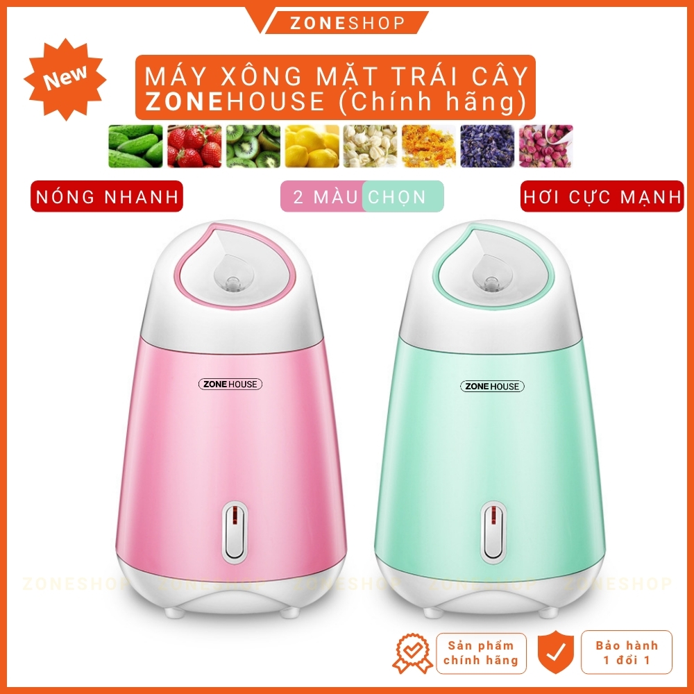 Máy xông mặt trái cây ZONEHOUSE, máy xông hơi mặt hoa quả, dưa leo, vòi phun mạnh, làm nóng nhanh [ZONESHOP]